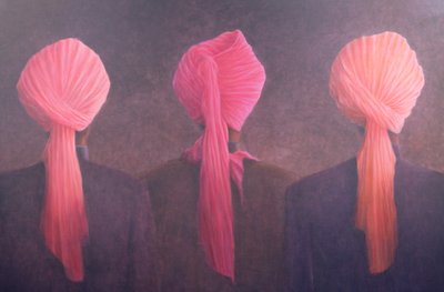 Turban Triptych by Lincoln Seligman